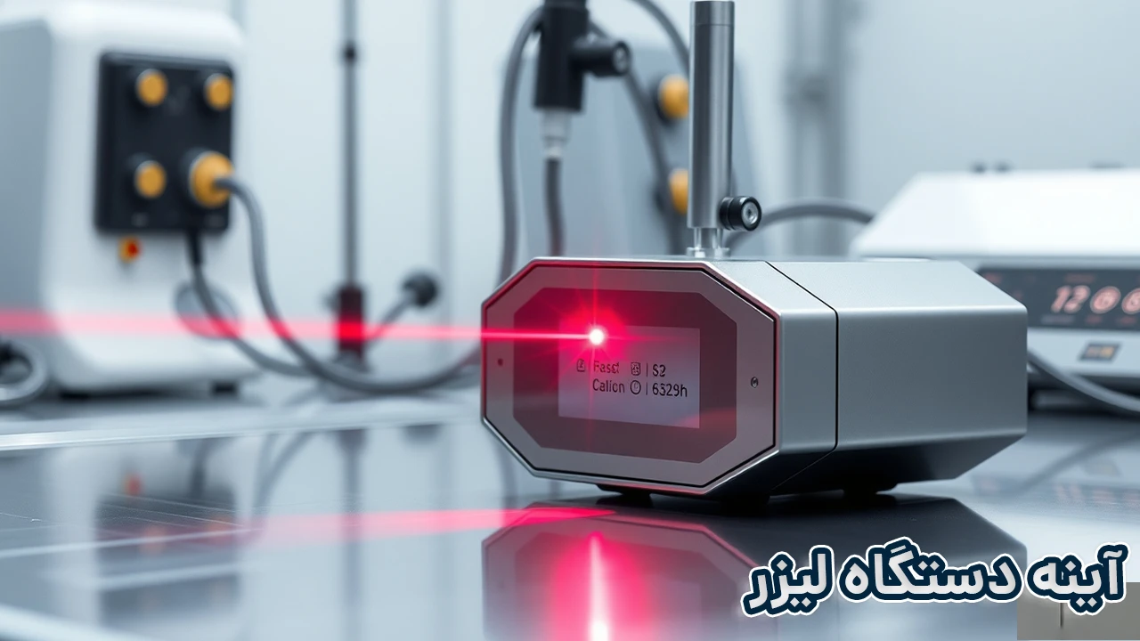 آینه دستگاه لیزر